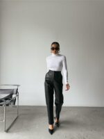 Deluxerie Kalhoty MF-Leatrice