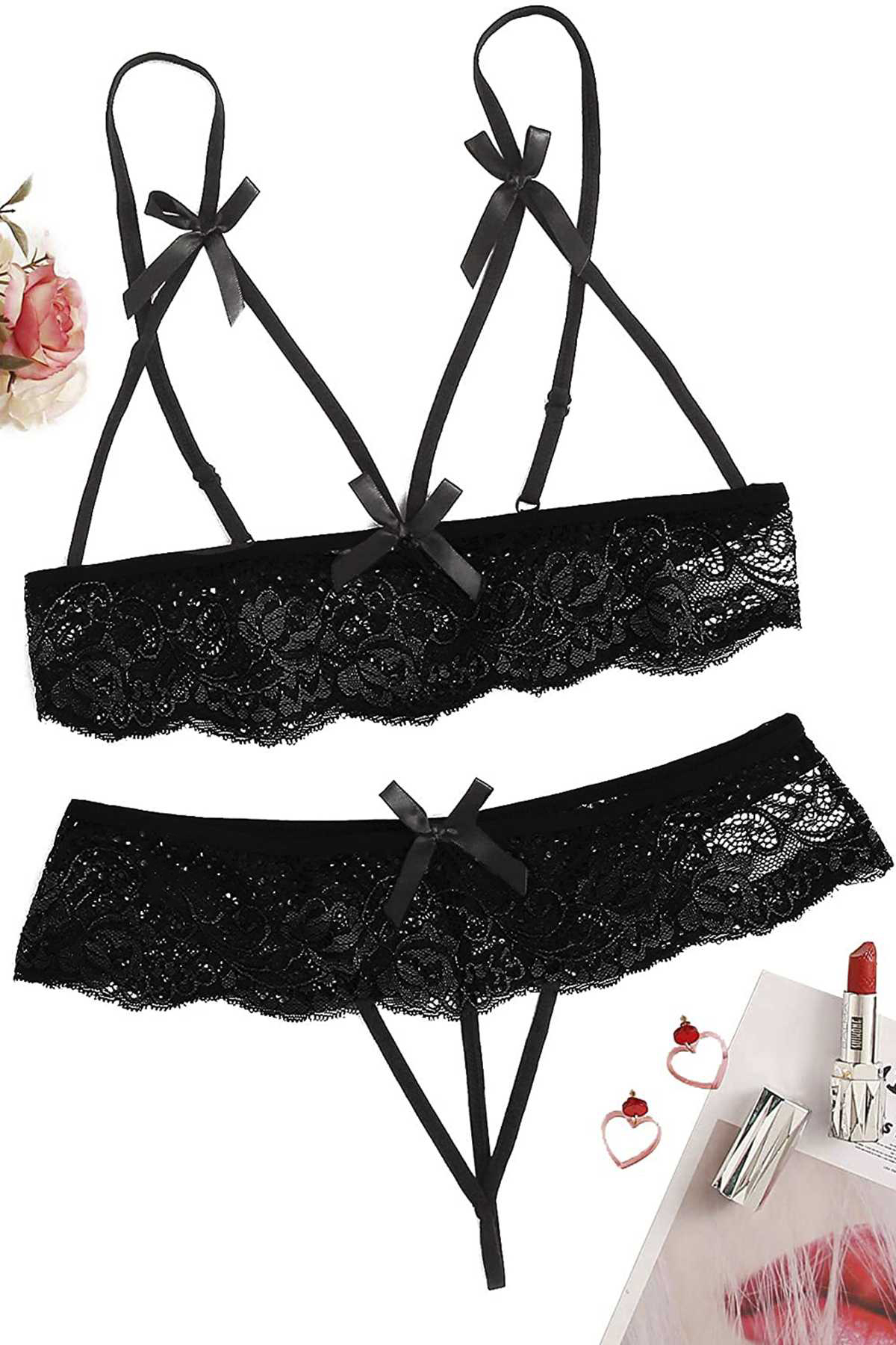Deluxerie Sexy podprsenkový set Bionda Deluxerie Sexy podprsenkový set Bionda