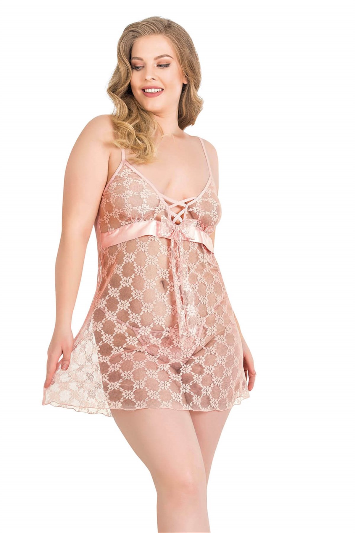 Deluxerie Plus size babydoll set Paola Deluxerie Plus size babydoll set Paola